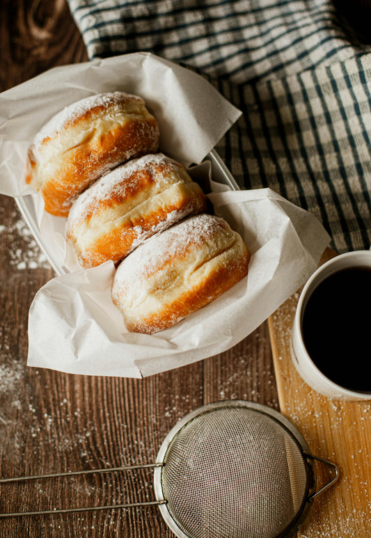 Coffee Glazed Donuts