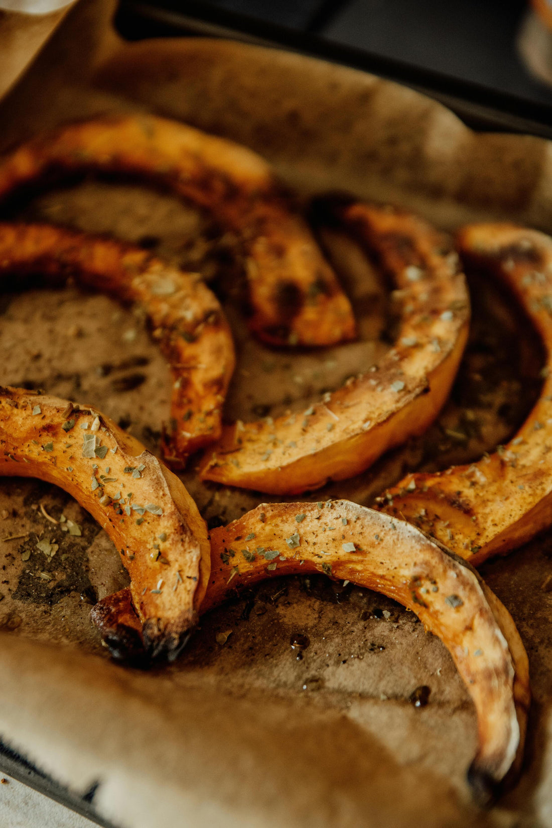 Vanilla Roasted Acorn Squash
